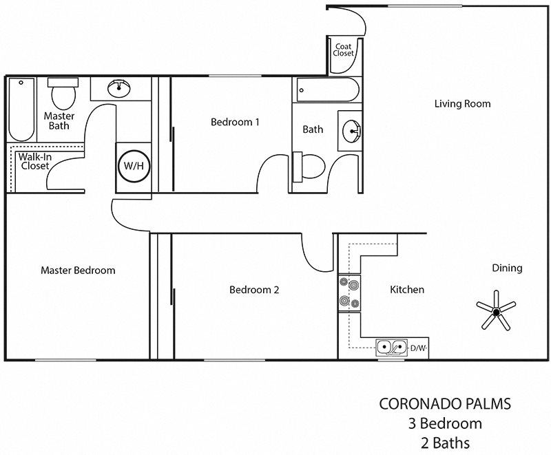 3X2 Floor Plan 5